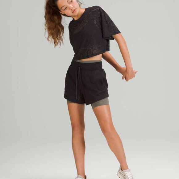 Lululemon All Yours Cropped T-Shirt *Veil - Picture 4 of 4